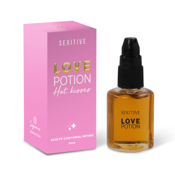 Aceite Comestible Love Potion Champagne y Frambuesa - 30 ml