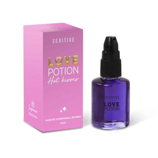 Aceite Comestible Love Potion Frutos Rojos - 30 ml