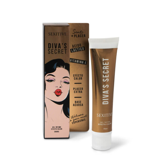 Gel íntimo Diva´s Secret - Efecto Calor 30g