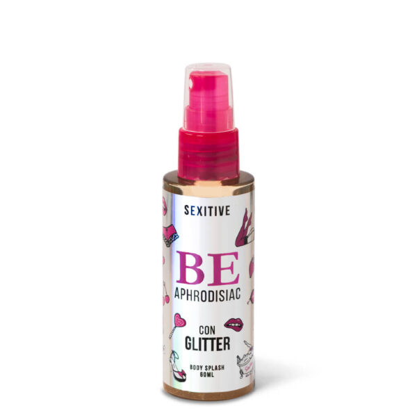 Body Splash Be Aphrodisiac con glitter - 60ml